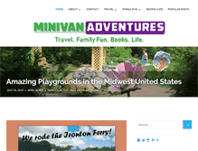 Tablet Screenshot of minivanadventures.com